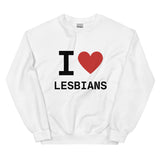 I Heart Lesbians Sweatshirt