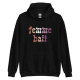 Femme Bait Retro Lesbian Hoodie