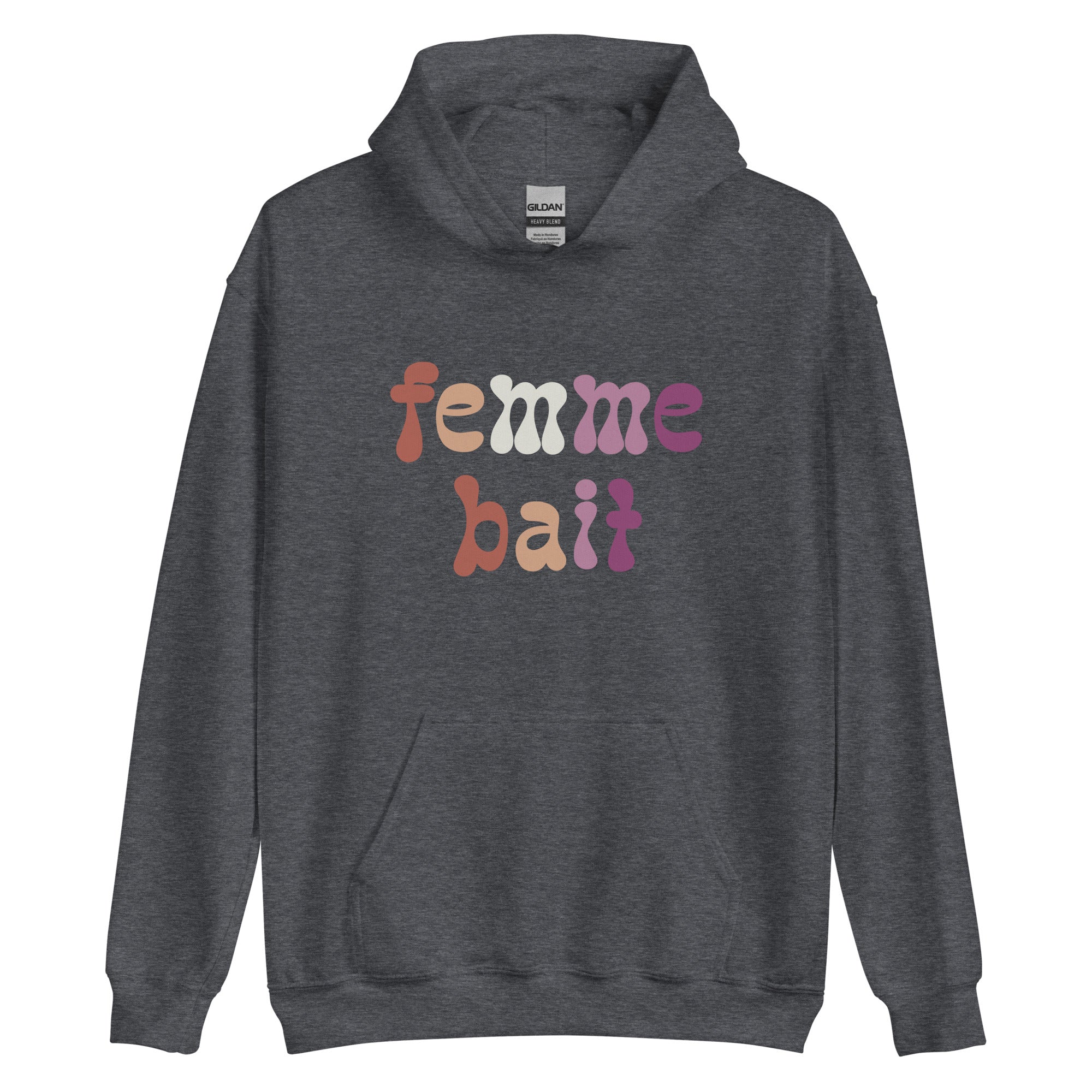 Femme Bait Retro Lesbian Hoodie
