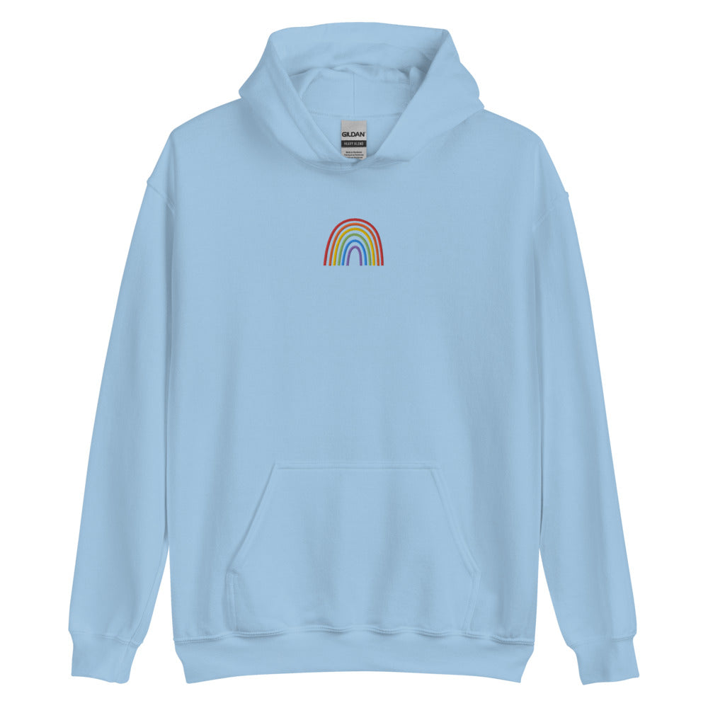 Rainbow Embroidered Hoodie