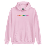 Wide-Eyed Gays Rainbow Hoodie