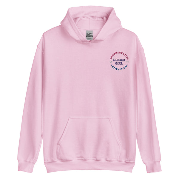 Dream Girl Cotton Candy Embroidered Hoodie