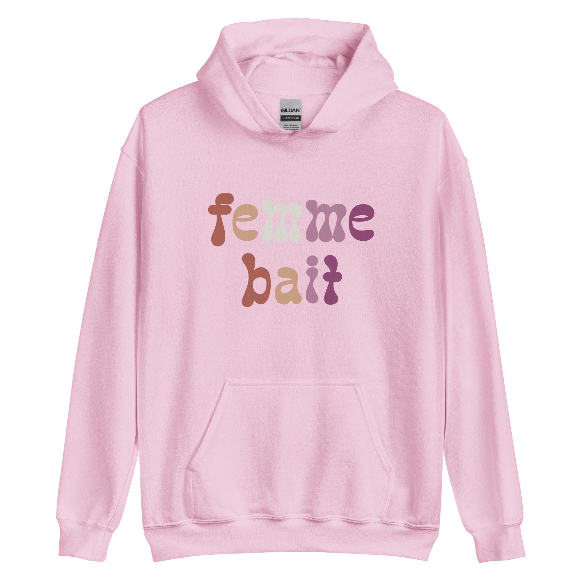 Femme Bait Retro Lesbian Hoodie