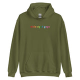 Wide-Eyed Gays Rainbow Hoodie