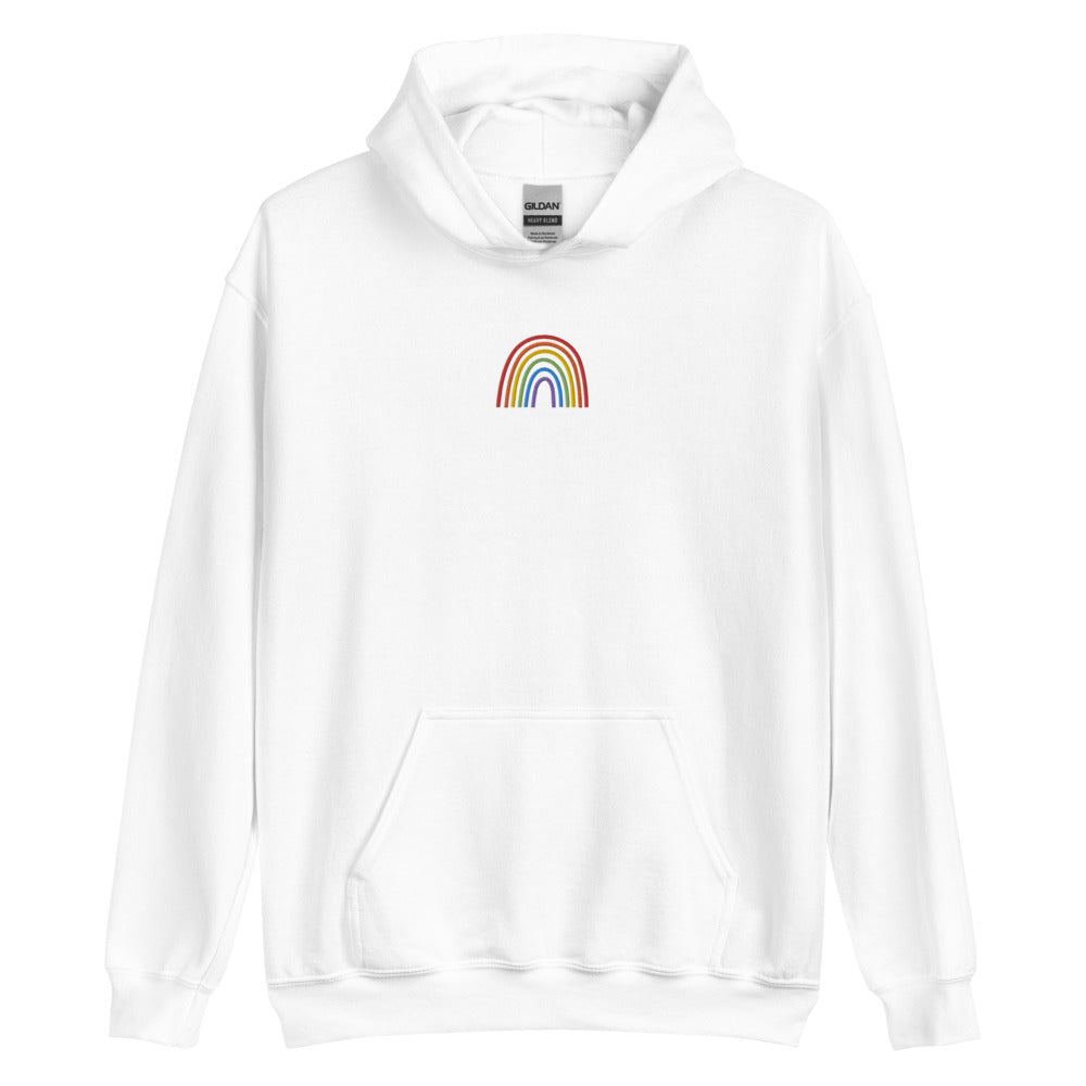 Rainbow Embroidered Hoodie