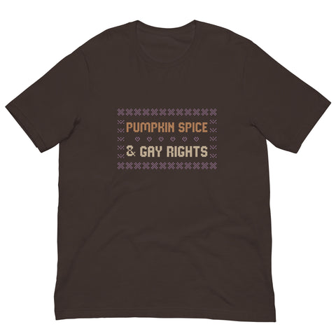 Pumpkin Spice & Gay Rights T-Shirt