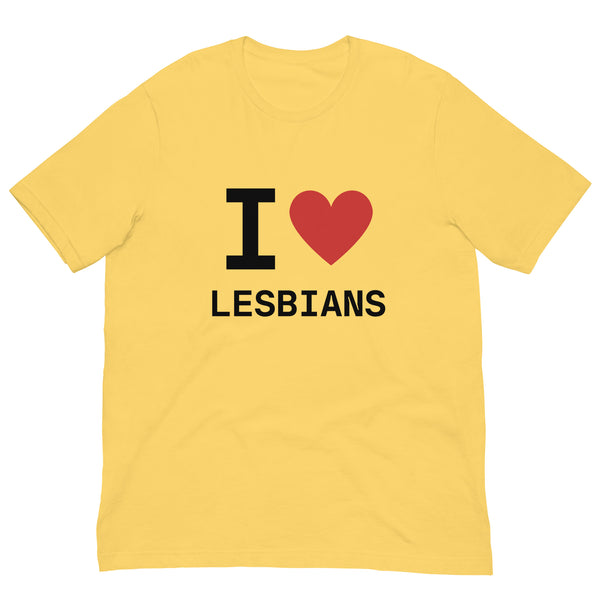 I Heart Lesbians T-Shirt