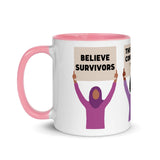 Believe Survivors Protest Mug