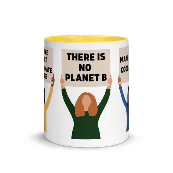 Climate Change Protest Mug