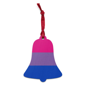 Bisexual Flag Wooden Ornaments